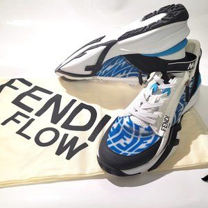 Fendi paneled low-top sneakers Size 11